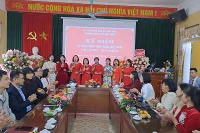 TRƯỜNG MẦM NON NAM HÙNG KỶ NIỆM 43 NĂM NGÀY NHÀ GIÁO VIỆT NAM (20/11/1982 – 20/11/2025)